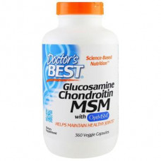 Glucosamine Chondroitin MSM, Doctors Best, 360 Capsules, 18712
 