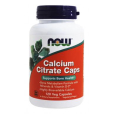 Calcium Citrate, Now Foods, 120 Capsules, 19154
 