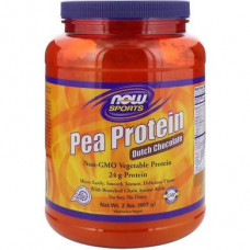 Pea Protein, Pea Protein, Now Foods, Sports, Chocolate, 907 g, 19180
 