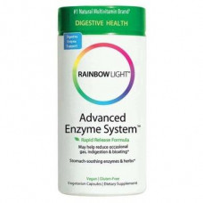 Улучшение пищеварения, пищеварительные ферменты, Advanced Enzyme System, Rainbow Light, 90 капсул, 01988
  