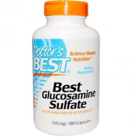 Doctors Best Glucosamine Sulfate, 750 mg, 180 Capsules, 21362
 