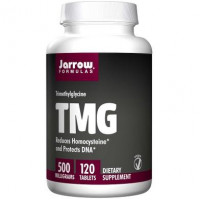 Trimethylglycine, TMG, Jarrow Formulas, TMG, 500 mg, 120 Tablets, 21365
 