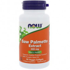 Со Пальметто, Saw Palmetto, Now Foods, мужское здоровье, экстракт, 90 капсул, 10991
  