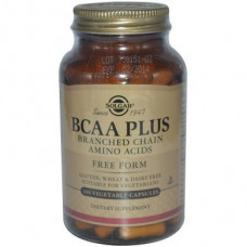 BCAA Plus, BCAA Plus, Solgar, 100 Capsules, 21382
 