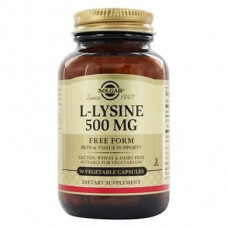 Lysine, L-Lysine, Solgar, 500 mg, 50 Capsules, 21434
 