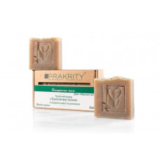 Natural soap Herbal decoction with beeswax with decoction of sage and chamomile, Prakrity, 150 g (75 * 2), 21459
 