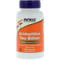 Probiotics, Acidophilus 2 Billion, Acidophilus, Now Foods, 100 Capsules, 21728
 