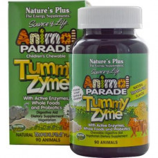 Childrens Vitamins, Chewable Multi-Vitamin, Natures Plus, Animal Parade, Watermelon Flavor, 120 Animals, 21948
 