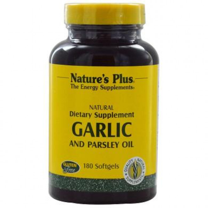 Garlic and Parsley (oil), Garlic and Parsley Oil, Nature's Plus, 180 gel capsules 342, 22140 .. Discounts, promotions, 100% original products. Worldwide shipping, free shipping, world, health, cosmetics, fitness