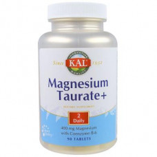 Magnesium Taurate +, Kal, 400 mg, 90 tablets, 22250
 