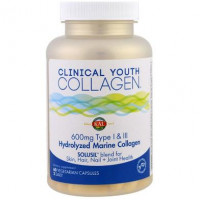 Коллаген омолаживающий, Youth Collagen, Kal, 60 капсул, 22251
  