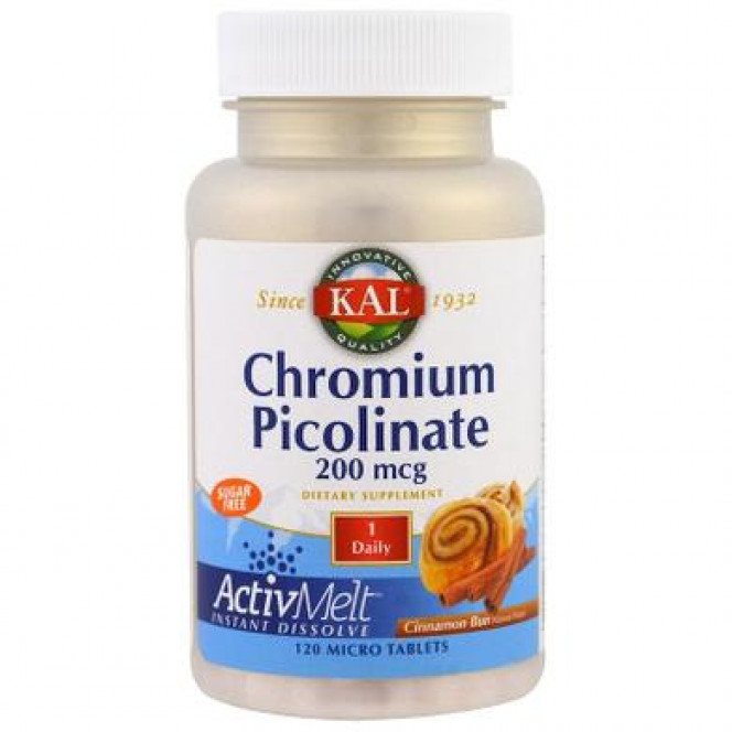 Chromium Picolinate, Cinnamon Roll Flavor, Chromium Picolinate, Kal, 120 Tablets 333, 22303 .. Discounts, Promotions, 100% Original Products. Worldwide Shipping, Free Shipping, World, Health, Cosmetics, Fitness