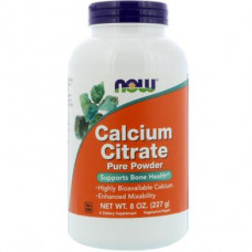 Calcium Citrate, Now Foods, Powder, (227 g), 22434
 