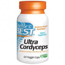 Кордицепс ультра (Cordyceps), Doctors Best, 60 капсул, 22461
  