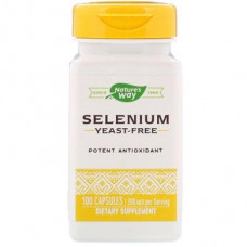 Selenium, Now Foods, Yeast Free, 100 mcg, 250 Tablets, 02243
 