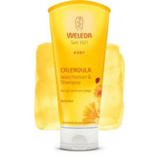 Calendula baby shampoo-gel for hair and body, Weleda, 200 ml, 22599
 