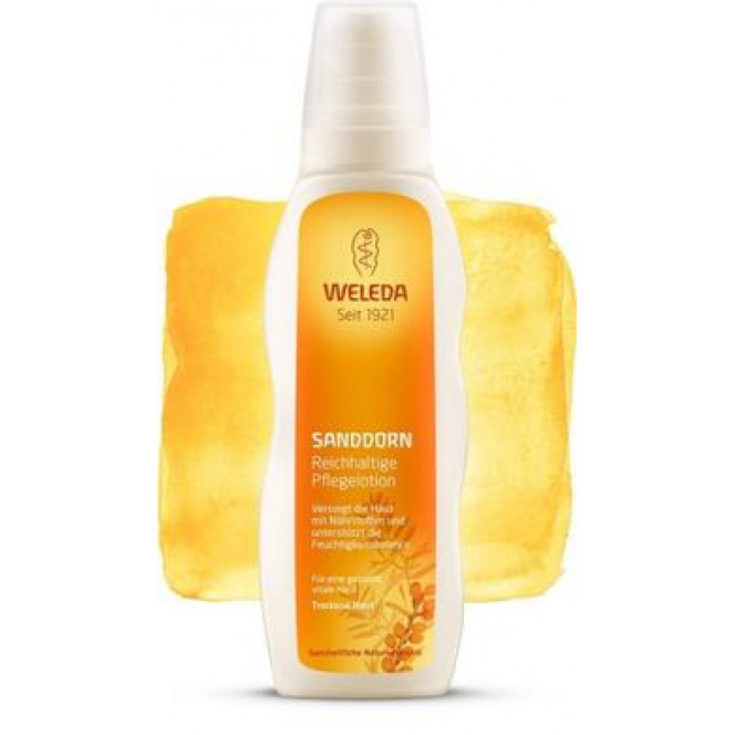 Sea buckthorn nourishing body milk, Weleda, 200 ml 591, 22696 .. Discounts, promotions, 100% original products. Worldwide delivery, free shipping, peace, health, cosmetics, fitness