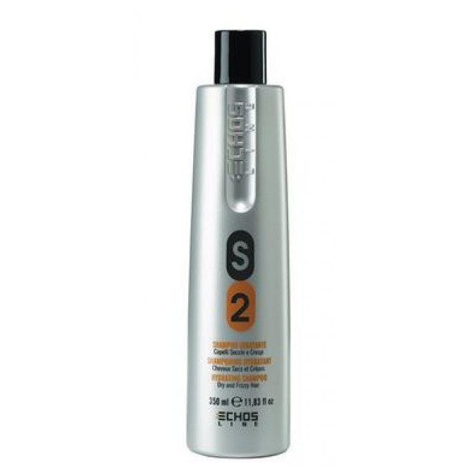 Moisturizing shampoo for dry and curly hair, S2, Echosline, 350 ml 112, 02307 .. Discounts, promotions, 100% original products. Delivery worldwide, free shipping, world, health, cosmetics, fitness