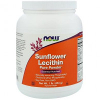 Sunflower Lecithin, Now Foods, Powder, 454 g, 23863
 