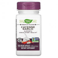 Cayenne & Garlic, Cayenne & Garlic, Natures Way, 530 mg, 100 Capsules, 23943
 