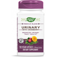 Клюква для мочевых путей, Urinary with Cranberry, Natures Way, 420 мг, 100 капсул, 23961
  