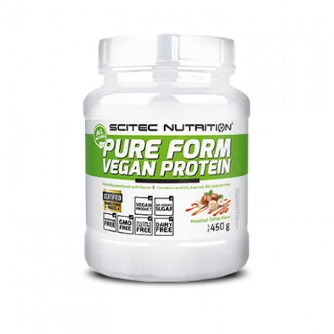 Rice Protein, Pure Form Vegan Protein, Crispy Toffee, Scitec Nutrition, 450 g 539, 25455 .. Discounts, promotions, 100% original products. Worldwide shipping, free shipping, world, health, cosmetics, fitness