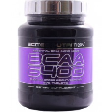 BCAA 6400, Scitec Nutrition, 375 Tablets, 25491
 