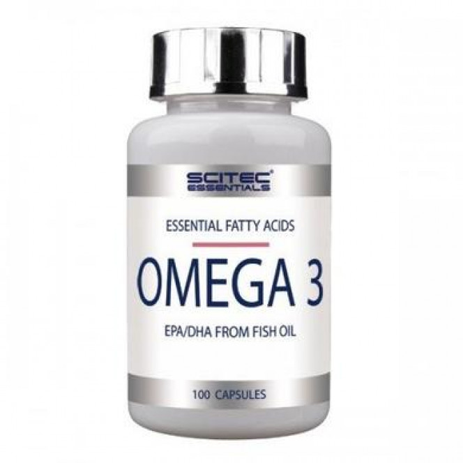 Omega 3 Fish Oil, Scitec Nutrition, 100 Capsules, 25565
 