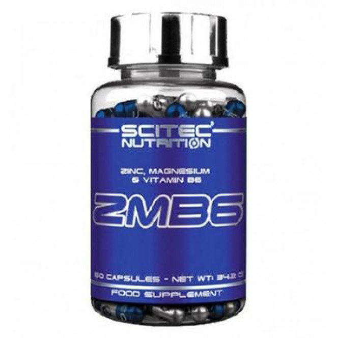 Тестостероновый бустер, ZMB6, Scitec Nutrition , 60 капсул, 25731
  