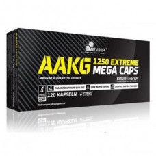 Arginine, AAKG Extreme mega caps, Olimp, 120 capsules, 26153
 