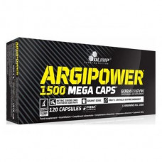 Arginine, ArgiPower 1500 Mega, Olimp, 120 Capsules, 26164
 