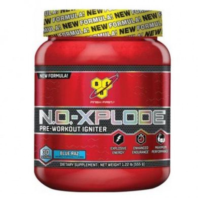 Pre-workout complex, NO-Xplode 3.0 Pre-Workout Igniter, green apple, Bsn, 555 g 860, 26274 .. Discounts, promotions, 100% original products. Worldwide shipping, free shipping, world, health, cosmetics, fitness