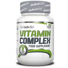 Vitamin complex, Vita Complex, BioTech USA, 60 tablets, 26427
 