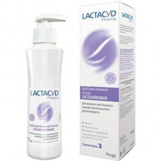 Gel for intimate hygiene with antifungal ingredients, mild alkaline pH 8, Lactacyd, 250 ml, 26522
 