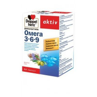 Active Omega 3-6-9, Doppel Herz, 60 capsules, 26637
 