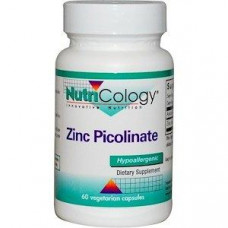 Цинк Цитрат, Zinc Citrate, Nutricology, 25 мг, 60 капсул, 26647
  