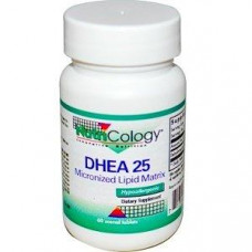 Дегидроэпиандростерон, DHEA 25, Nutricology, 60 таблеток, 26683
  