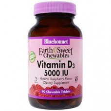 Vitamin D3, Bluebonnet Nutrition, 5000 IU, 90 Capsules, 26857
 