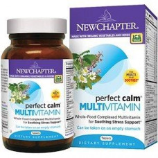 Мультивитамины для женщин и мужчин, Perfect Calm - Daily Multivitamin, New Chapter, 72 таблетки, 30425
  