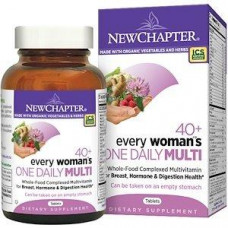 Multivitamin for Men 40+, Daily Multi, New Chapter, 1 Daily, 96 Tablets, 27001
 