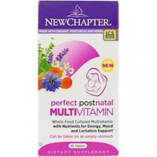 Мультивитамины для беременных, Perfect Prenatal Multivitamin, New Chapter, 96 таблеток, 27050
  