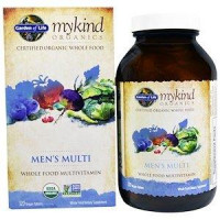 Mens Multi, Garden of Life, Mykind Organics, Organic, Vegan, Berry Flavor, 120 Gummies, 27075
 