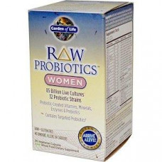 Probiotics for Women, Probiotics, Women, Garden of Life, 90 Capsules, 27118
 