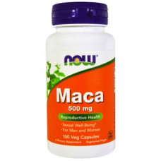 Maca, Now Foods, 500 mg, 100 Capsules, 02719
 