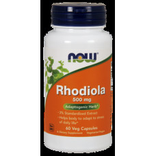 Rhodiola, Now Foods, 500 mg, 60 Capsules, 02721
 