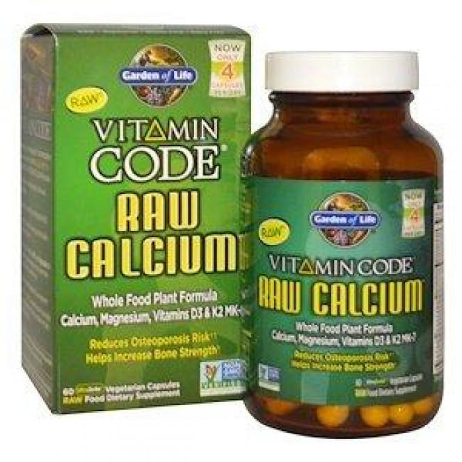 Raw vitamins with calcium, Raw Calcium, Garden of Life, Vitamin Code, 60 capsules 817, 27249 .. Discounts, promotions, 100% original products. Worldwide shipping, free shipping, world, health, cosmetics, fitness