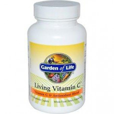 Сырой Витамин С, Raw Vitamin C, Garden of Life, Vitamin Code, 60 капсул, 27091
  