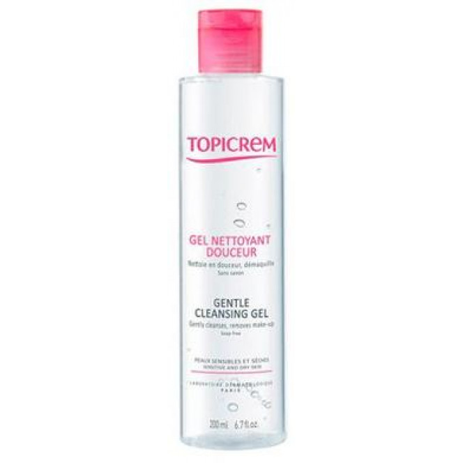 Gentle cleansing gel for face, body and hair, Topicrem, 200 ml 256, 27363 .. Discounts, promotions, 100% original products. Worldwide shipping, free shipping, world, health, cosmetics, fitness