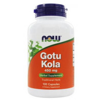 Gotu Kola, Now Foods, 450 mg, 100 Capsules, 02738
 