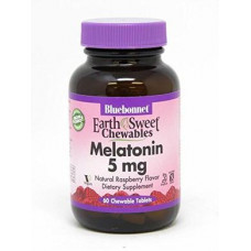 Melatonin, Natural Raspberry Flavor, Bluebonnet Nutrition, 5 mg, 27475
 